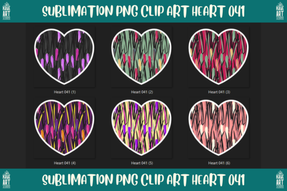 Download Heart Sublimation PNG Clip Art 041 - Sublimation png Collection
