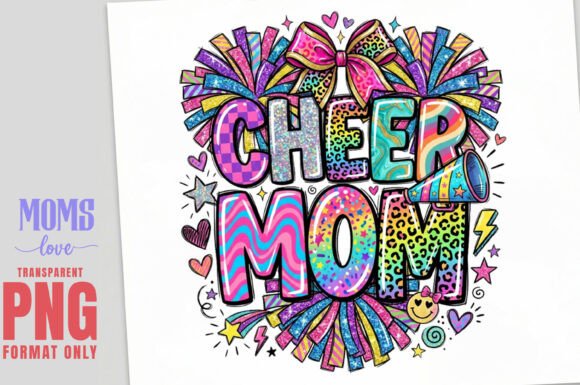 Download CHEER MOM Sublimation PNG - Sublimation png Collection