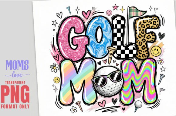 Download GOLF MOM Sublimation PNG - Sublimation png Collection