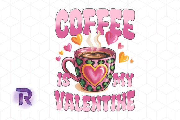 Download Coffee is My Valentine Fun Leopard PNG - Premium Resources