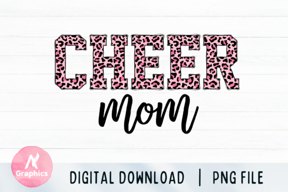 Download Cheer Mom Sublimation PNG - Pink Leopard - Sublimation png Collection