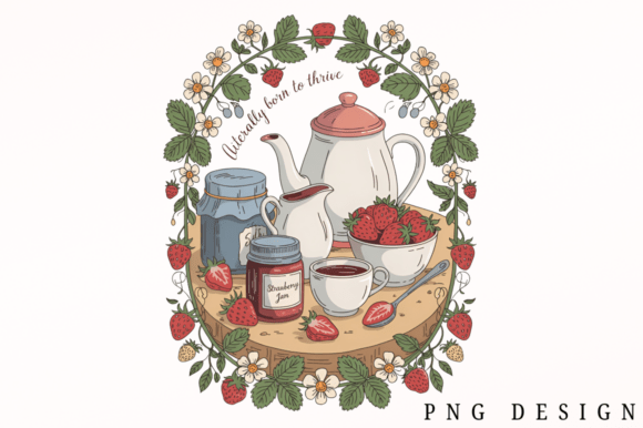 Download Kitchen Strawberry Sublimation PNG Desig - Sublimation png Collection