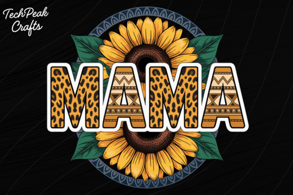 Download Sunflower Mama Boho Mom Sublimation PNG - Sublimation png Collection