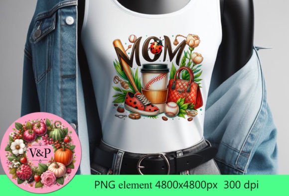Download Baseball Mom Sublimation Png - Sublimation png Collection