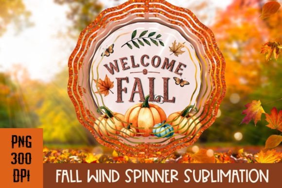 Download Fall Wind Spinner PNG for Sublimation - Png for sublimation Collection